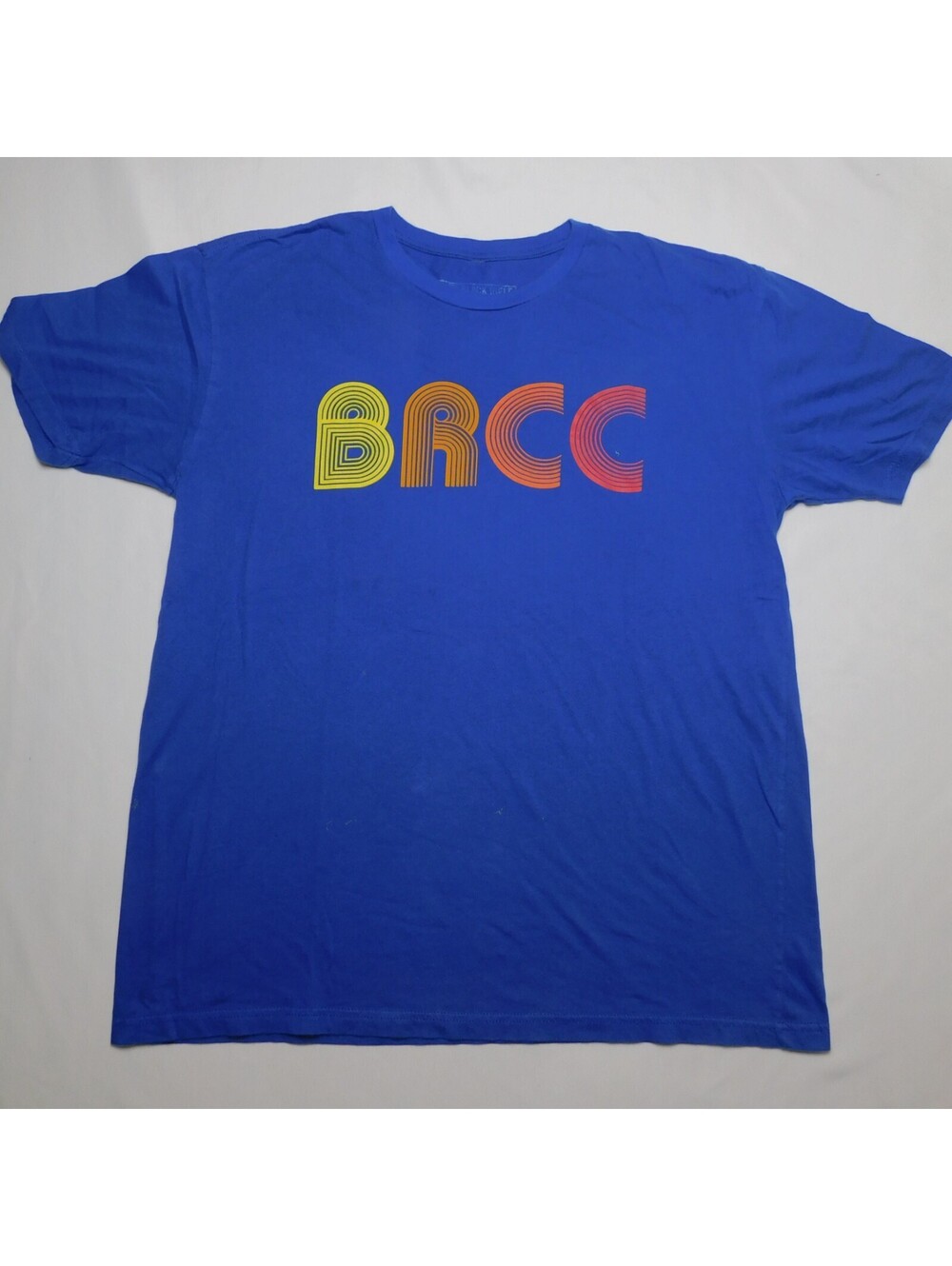 Black Rifle Coffee Company Shirt XL X-Large Blue Retro BRCC Graphic Tee Cotton